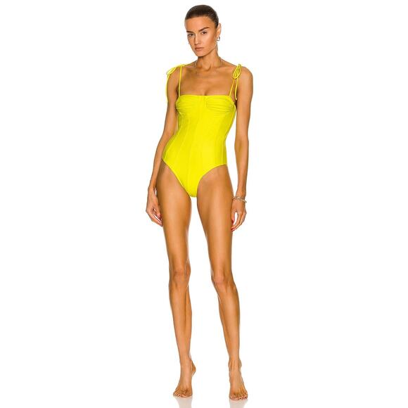 Shani Shemer Other - Shani Shemer Emily One Piece Swimsuit Yellow - L